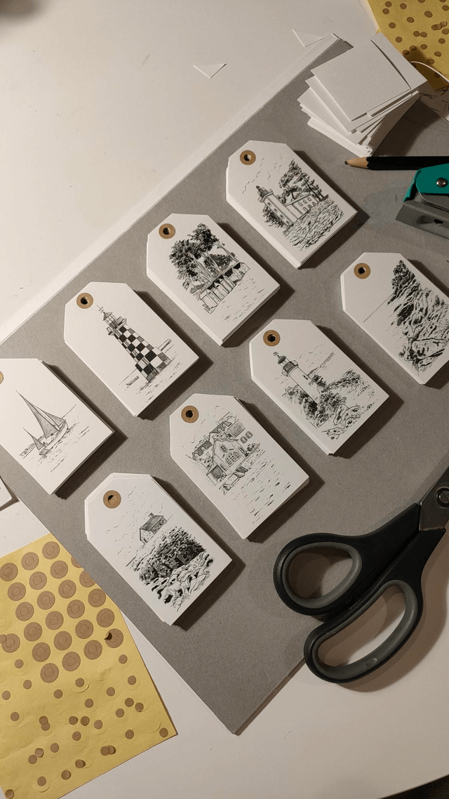10 étiquettes - Jeter l'Encre 