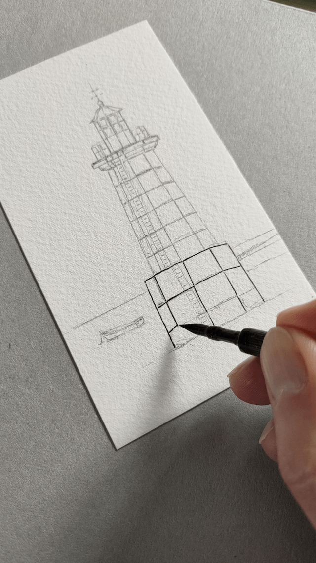 5 cartes - Phare de la Perdrix 