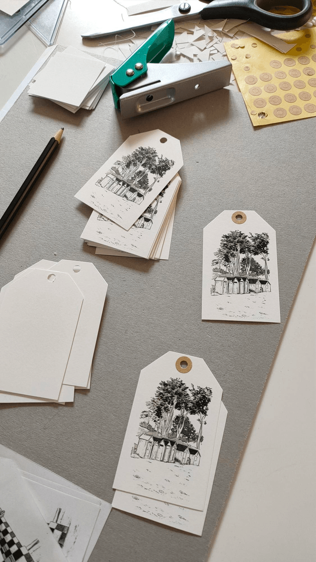 10 étiquettes - Jeter l'Encre 