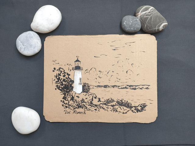 Le phare de Port Manec'h à Névez