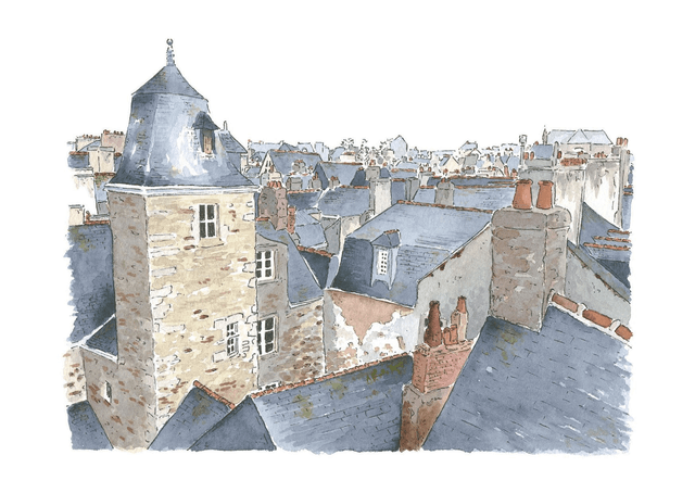 4 cartes - Finistère sud