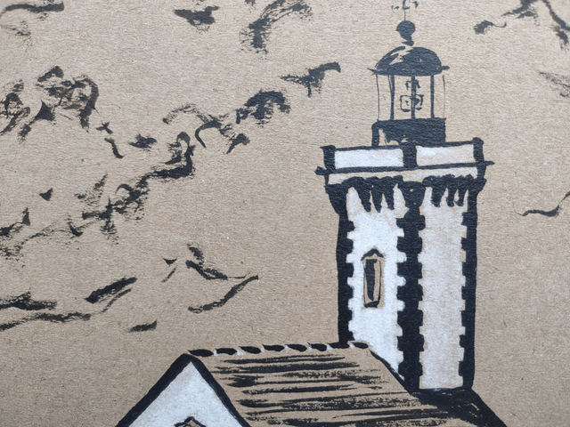 Le phare des Poulains à Belle-Île-en-Mer