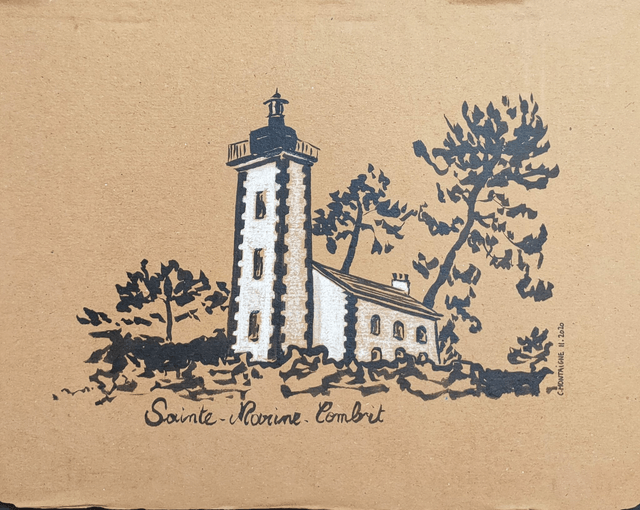 Le feu de Saint-Marine à Combrit