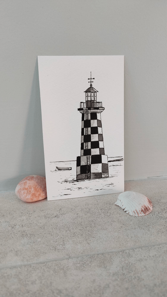 5 cartes - Phare de la Perdrix 