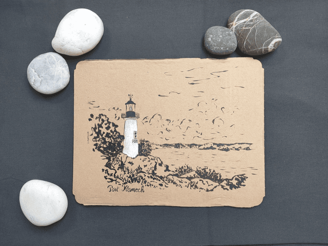 Le phare de Port Manec&#039;h à Névez